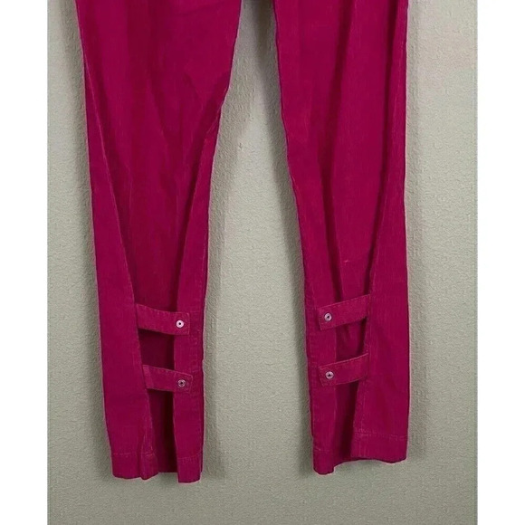 Miss Sixty Womens Easy Oliver Trousers Corduroy Pants Sz 29 Y2K Barbiecore Long - Picture 4 of 16